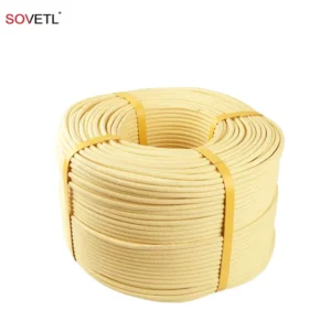 0.5mm-20mm Aramid Rope Wear resistant High strength Kevlars Rope Aramid Fireproof Rope For Power Aerial Work Safety Rescue Rope