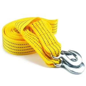 1 Pcs 3M/4M Car Tow Cable Heavy Duty 3Ton/5Ton Trailer Rope Towing Pull Rope Strap Hooks Van Road Recovery Accessories