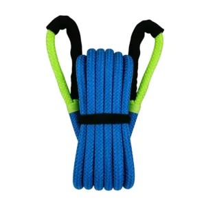 1″ X 30′ Kinetic Recovery & Tow Rope Kit Max 48 000 Lbs Breaking Strength for Off Road Vehicle 4WD Pick up Truck SUV