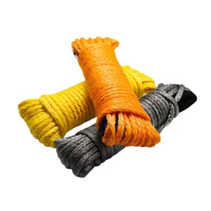 12 Stands High Strength UHMWPE Winch Rope Towing Rope Colorful Off road Car Rescue Tool Kit