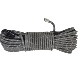 12mm Super Tough Double Braided UHMWPE Reflective Winch Ropes Set for UTV ATU SUV