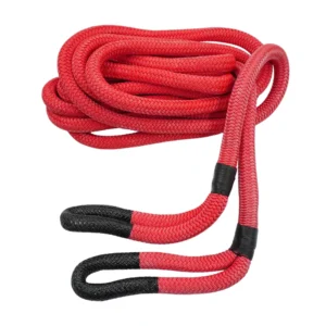 1in*20ft Heavy Duty Nylon Car Tow Strap Kinetic Rope Kit for 4X4 Off-Road Cars Vehicle Recovery Strap Snatch Rope