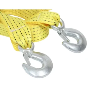 2 Inch 5T Heavy Duty Polyester Tow Straps with Steel Snap Hooks Universal Car Offroad Vehicle Recovery Towing Rope