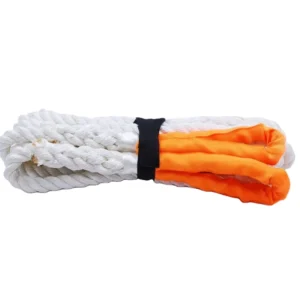 3/5/10/18/25/35 Tons Car Tow Cable Towing Strap Rope with 2 Hooks Heavy Duty