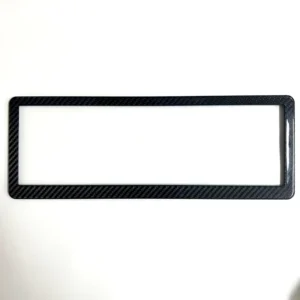 3K Twill Carbon Fiber Car License Plate Frame Holder Licence Plate FRT CARBON Frame Australia USA Custom