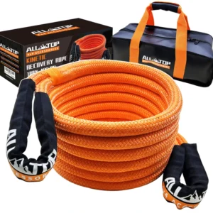 4×4 Off Road Vehicle Elastic Nylon Towing Rope Car Kinetic Recovery Rope 4WD Heavy Duty Rope for Emergency