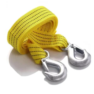 5 Tons Car Auto Tow Cable Towing Strap Rope Emergency Heavy Duty Tow Straps With Hooks for Car