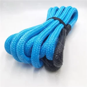 50 Meter 2 Inch Elastic Outdoor Emergency Heavy Duty Off Road Car Energy Kinetic Recovery 1 1 2 Nylon Tow Rope for Car Tools