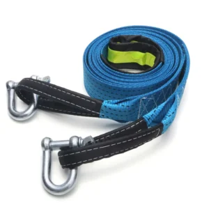 5M 8 Tons Tow Cable Tow Strap Car Towing Rope With Hooks High Strength Nylon for Heavy Duty Car Emergency