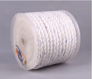 60mm Polyester Rope Used Mooring Ship Hawser Nylon Rope 3 Strands Twisted Nylon PE PP Danline Rope For Marine Mooring Rope