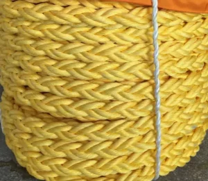 8 12 Strand Braided Hawser High Strength Polypropylene & Nylon Monofilament Marine Towing Rope for Mooring