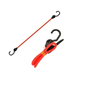 9mm Heavy Duty Bungee Cord with J Hooks Elastic Rope for Truck Cargo Securing Car Tie Downs