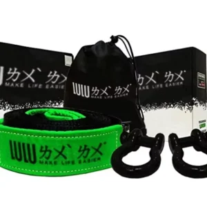 Automobile Rescue Tow Ropes in Various Specifications Off road Towing Straps Outdoor Emergency Car Towing Ropes