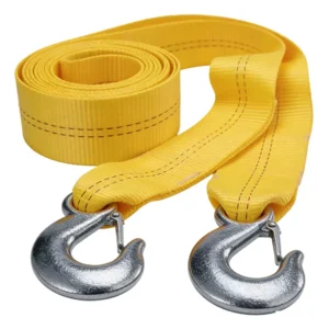CE Certified 10000 LBS Tow Strap with Hooks Off Road Towing Rope Heavy Duty Emergency Rescue Recovery Strap for Car Jeep SUV