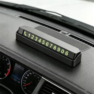 Car Temporary Phone Number Parking Plate Holder