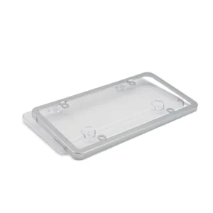 Custom ABS License Plate Frame Car Plate Holder License Plate Frame with PS PC Cover