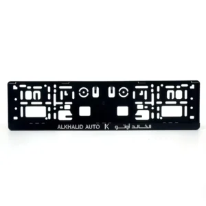 Custom Design Plastic European License Plate Frame License Plate Holder Cover Car Number Plate Frame for Decor