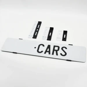 Custom European Euro Car Plastic License Plate Bracket License Plate Frame