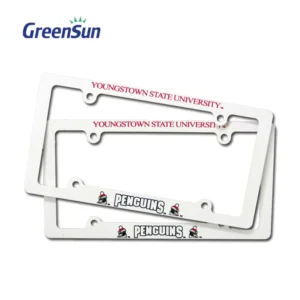 Custom Logo Car License Plate Frame Plastic Crafts
