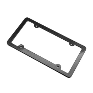 Custom Real Carbon Fiber License Plate Frame for Cars Like BMW Nissan 350z Evo 8 in USA
