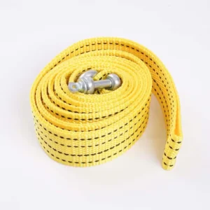 Customized Emergency Recovery Tow Rope Tow Strap with Safety Latch Hook for Car Towing and Trailer Recovery