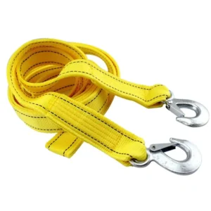 Direct Sales Spot Strong Trailer Rope Double Layer Nylon 4 Meter Trailer Strap Car Trailer Rope
