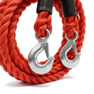 Durable High Breaking Strength Easy to Store Carry Plastic Tow Rope for Car Truck ATV and Small Boat Towing Tasks