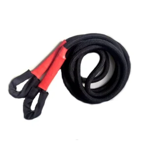Elastic Recovery Tow Rope Pulling Rope With Protective Sleeve or Metal Shackle for Heavy Truck