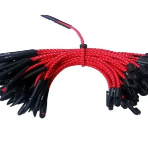 Elastic Shock Cord Ties Scaffold Tie Downs Hook And Toggle Stretch Plastic Hook Bungee Cord Fasteners