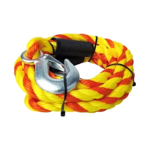 Emergency Towing for Cars SUVs Quick Recovery PP PE Plastic Twisted Towing Ropes with Hook