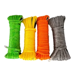 Factory High Strength Uhmwpe Fiber Braided Synthetic Towing Winch Rope
