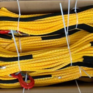 Factory UHMWPE Synthetic Rope Towing Rope Winch Line for Marine Boats Cars Vehicle Recovery Tug Boat Tow Rope