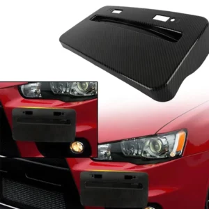 For Lancer License Plate Frame Custom Metal Holder With Personalized Logo Text For Car Exterior Decoration
