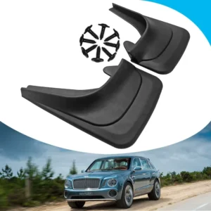 General SUV Car 2PCS Black Fender Mudguards Car Replacements High Quality Parts Professional Splash Guards Mudflaps