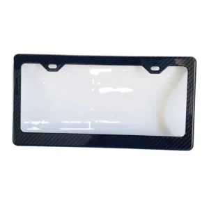 Genuine High Quality Carbon Fiber Car License Plate Frame Accessory for BMW Tesla Audi Porsche Ferrari Mercedes Benz