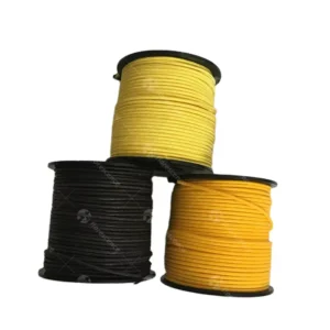 Heavy Duty 12 Strand Hollow Braided UHMWPE Rope Wear Resistant Multicolored HMPE Synthetic Winch Towing Line