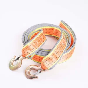 Heavy Duty Car Tow Strap Tow Rope with Eagle Hook and Reflective Stripes for Emergency Customized Size
