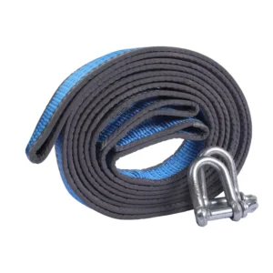 Heavy Duty High Strength 5T Multi function Car Battery Start Tow Rope 100% Polyester 50MM Off road Use Customized Color