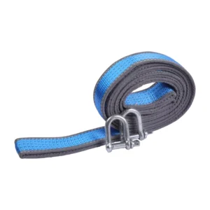 Heavy Duty High Strength Car Tow Rope 100% Polyester 50MM 5t Capacity Multi function for Road Use