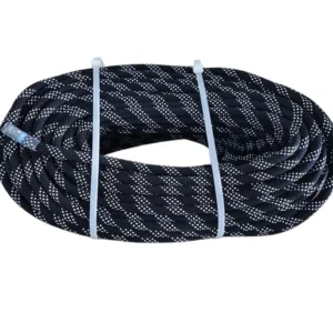 Heavy Duty High Tenacity Polyester Static Rope 11mm 12mm For Window Cleaning And Aerial Work