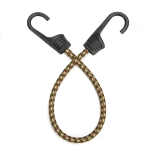 Heavy Duty Luggage Strap Round Elastic Shock Cord Bungee Cord With Hook