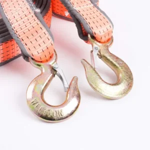 Heavy Duty PP PE Recovery Towing Strap Rope for Car Emergency Road Towing ISO Certified 2 3 5T Capacity Trailer Use