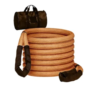 Heavy Duty Recovery Tow Rope 20ft 30ft 9000 – 125000 LBS Break Strength Kinetic Towing Rope for Truck SUV ATV UTV Jeep Boat