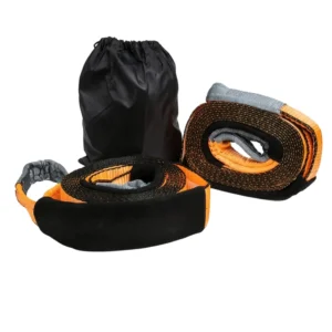 Heavy Duty Recovery Tow Straps 3″ X 20′ 35 053 LBS Minimum Breaking Strength Tow Rope with Loops for Offroad Truck Jeep SUV