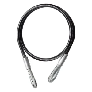 Heavy Duty Tow Ropes 2 Ton Wire Cable High Strength Safety Hook Steel Wire Trailer Car Emergency Towing Rope for Safety