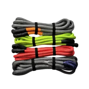 Heavy Duty Tow Strap Recovery Tow Rope High Strength Nylon Off Road Towing Cable for Truck SUV ATV UTV Vehicle Emergency Rescue