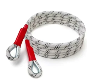 Heavy Duty Towing Rope Assembly High Strength Steel Wire Recovery Cable with Safety Hook Tow Strap for Truck & SUV