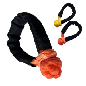 High Performance UHMWPE Recovery Ropes Vehicles Off Road Towing Winch Soft Shackle Rope for Car