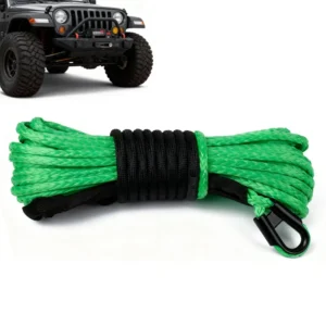 High Performance UHMWPE Trailer Rope for Vehicle Emergencies Off Road and Road Winch Rescue Towing