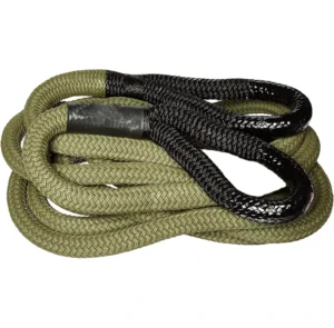 High Quality Car Tow Rope Double Braided Emergency Kinetic Recovery Rope 20ft for Vehicle Towing Tools